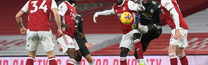  阿森纳遭遇黑色三分钟丢榜首  